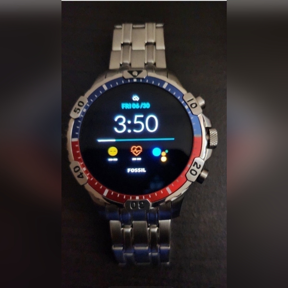 Mens Fossil Smartwatch Gen 5 Garrett
